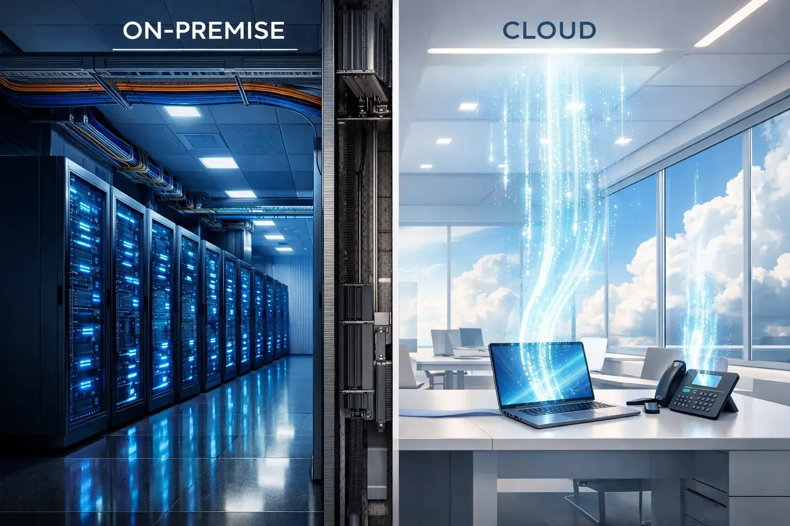 On-Premise IP PBX Vs Cloud PBX Canada: Which Is Better For Your Large Enterprise?