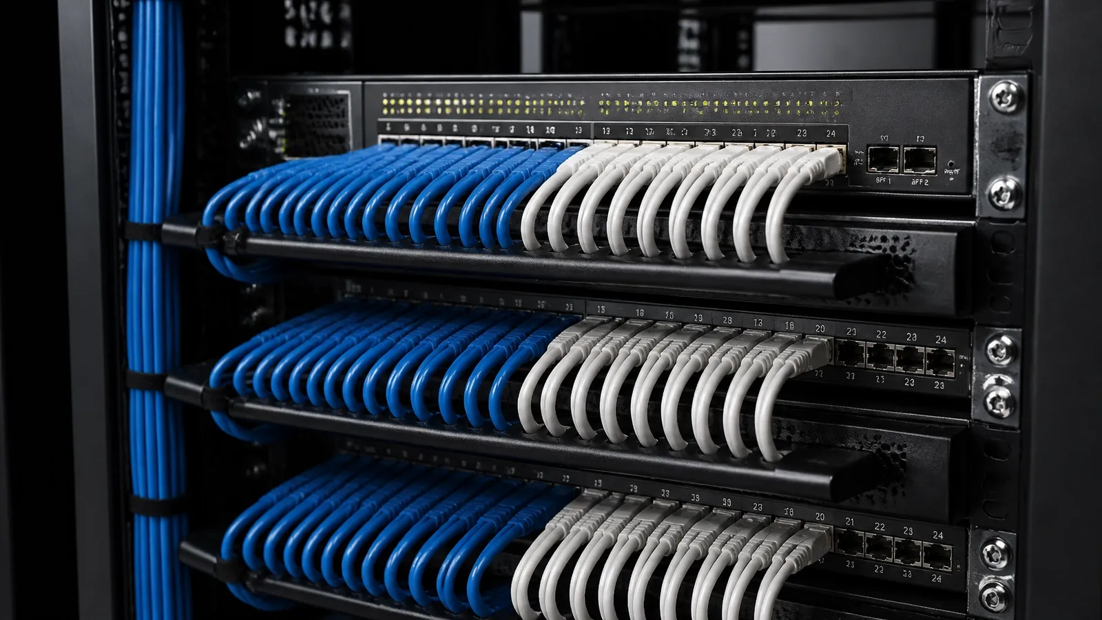 Professional structured cabling installation
