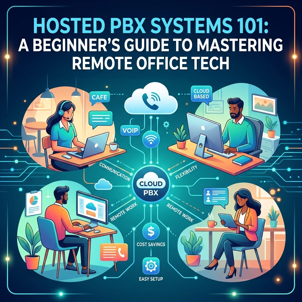 Hosted PBX Systems 101: A Beginner’s Guide to Mastering Remote Office Tech