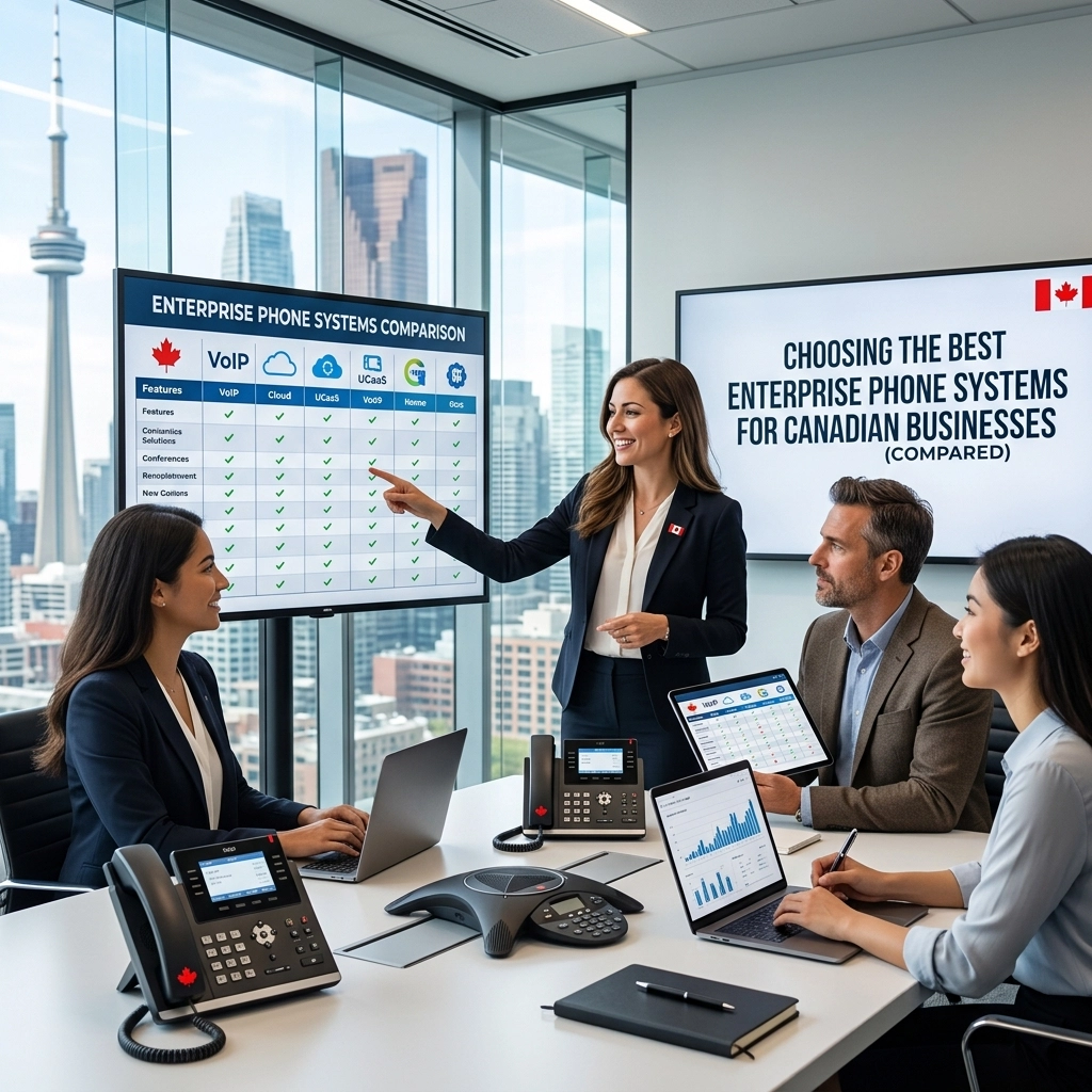 How to Choose the Best Enterprise Phone Systems for Canadian Businesses (Compared)