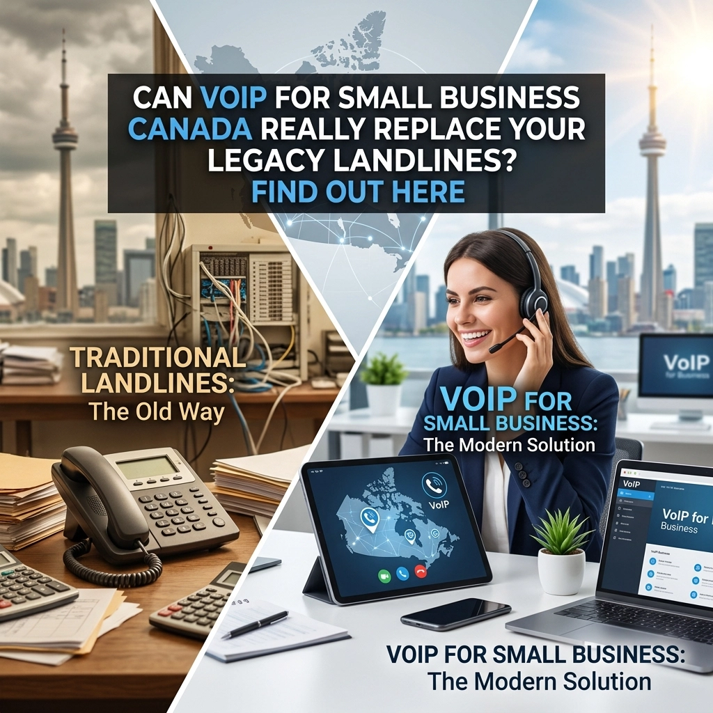 Can VoIP for Small Business Canada Really Replace Your Legacy Landlines? Find Out Here