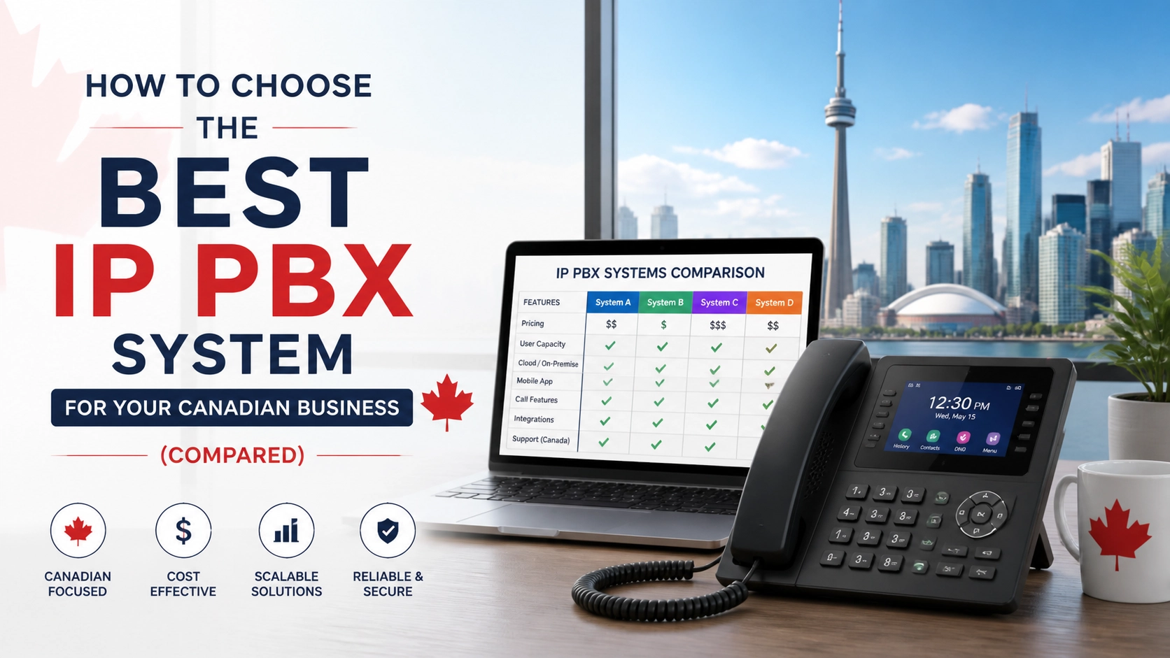 How to Choose the Best IP PBX System for Your Canadian Business (Compared)